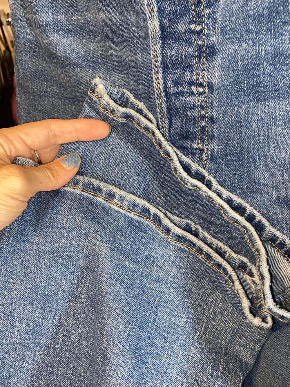 Levi Strauss RIBCAGE BOOT Jeans - Size 28 - Picture 10 of 10